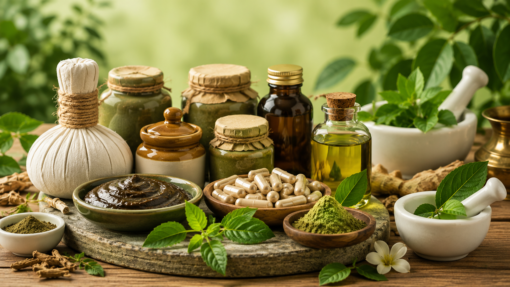 Ayurvedic herbal formulations